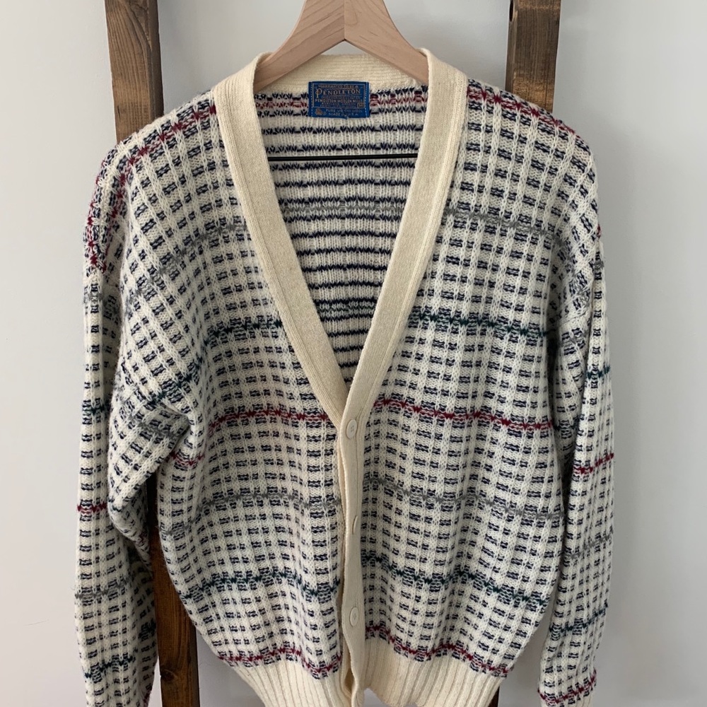 Vintage Pendleton cardigan sweater